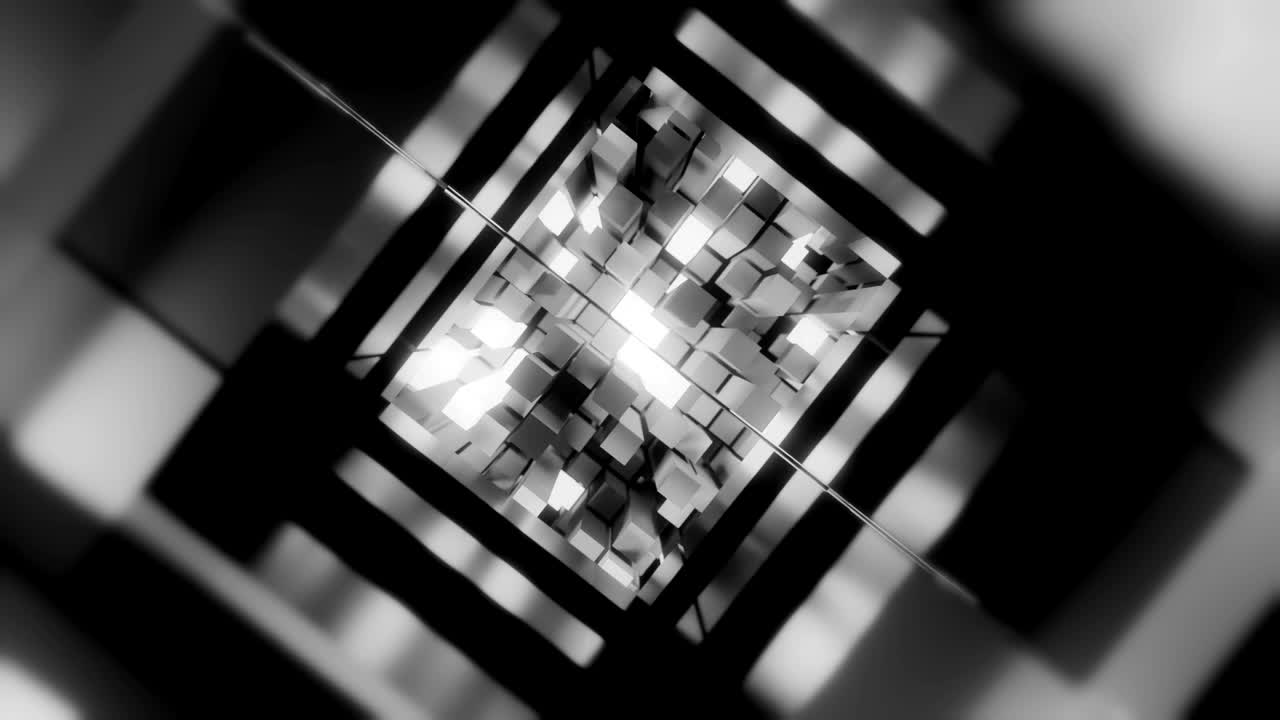 vista interior de 4k de una cpu de ia avanzada.