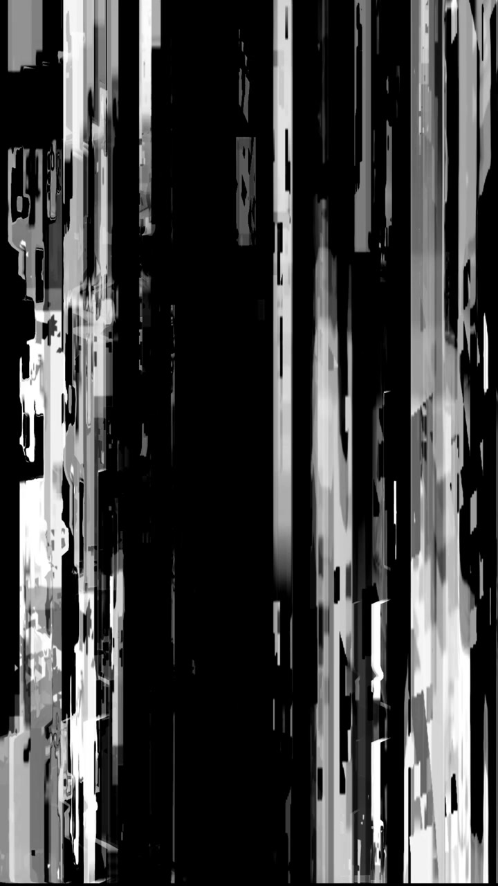 Abstrakt digital glitch-effekt med lodrette linjer