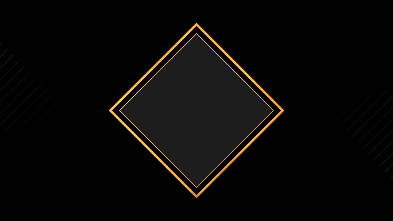 골드 프레임과 라인 패턴