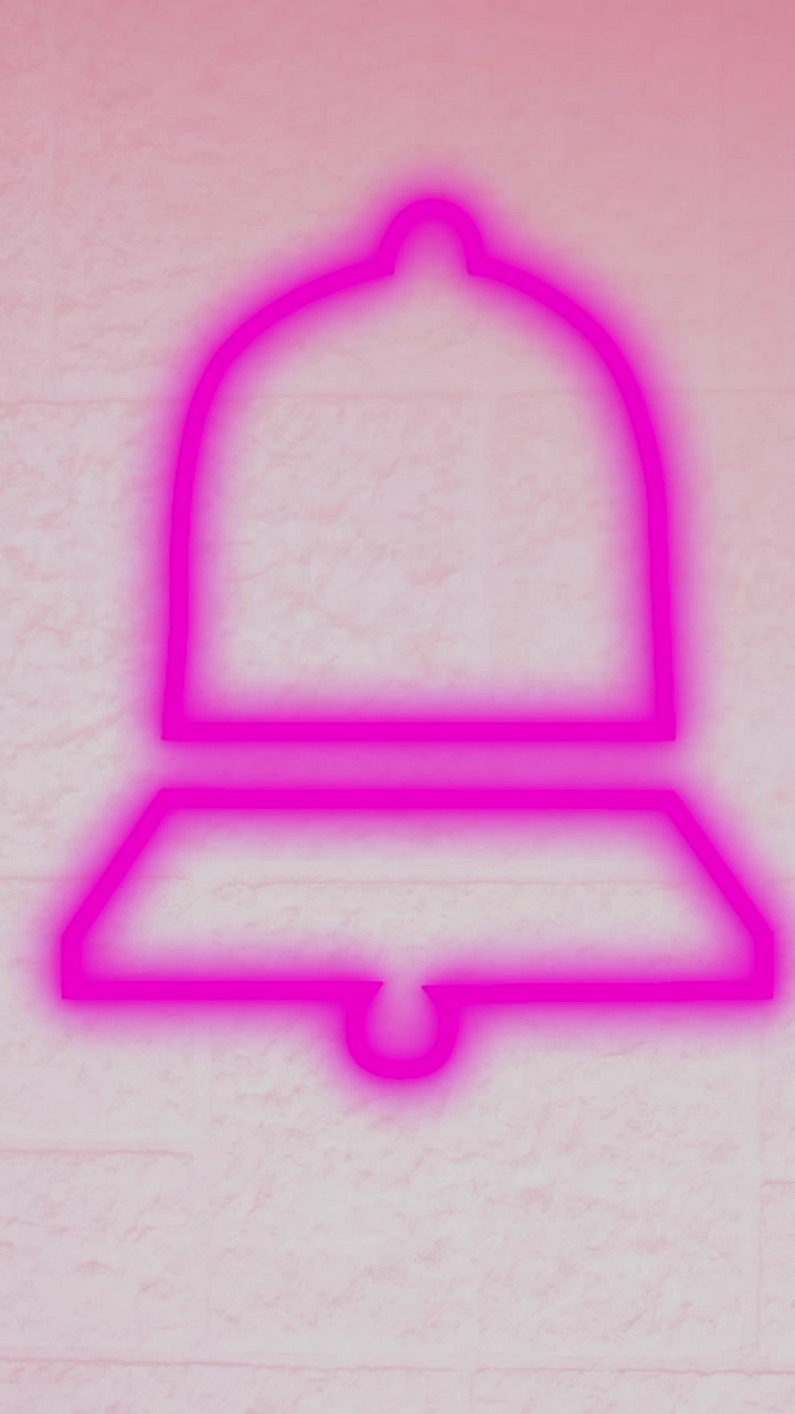 Insegna al neon a forma di cuore su muro di mattoni 4k