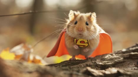 superhero hamster