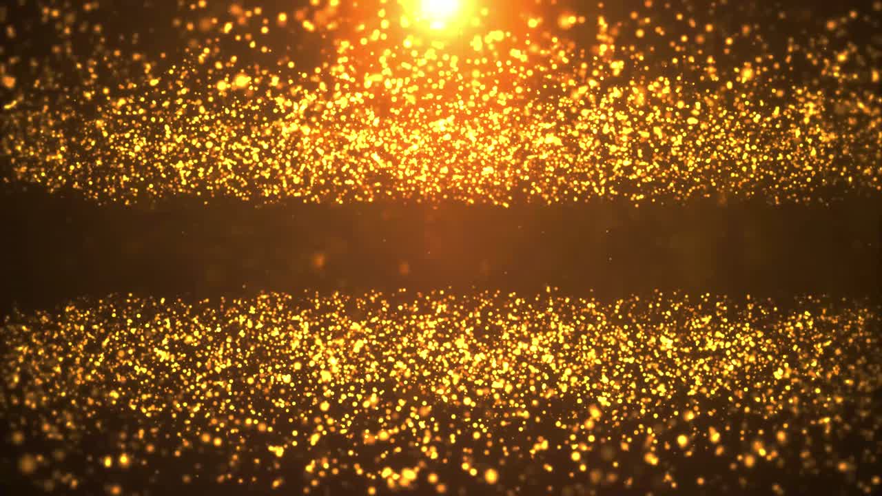 황금 반이는 입자 배경