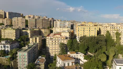 Aerial-Truck-Right-Reveals-Apartment-Buildings