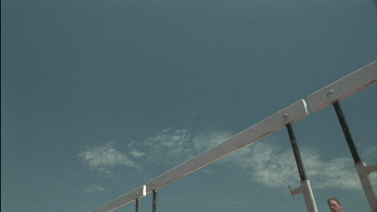 장애물을 뛰어넘는 선수들