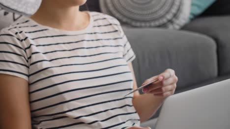 Man-using-tablet-to-have-a-video-conference