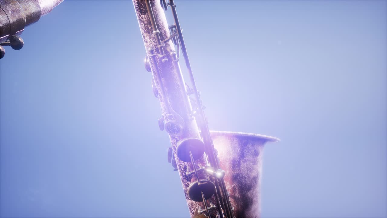 Sassofono tenore dorato