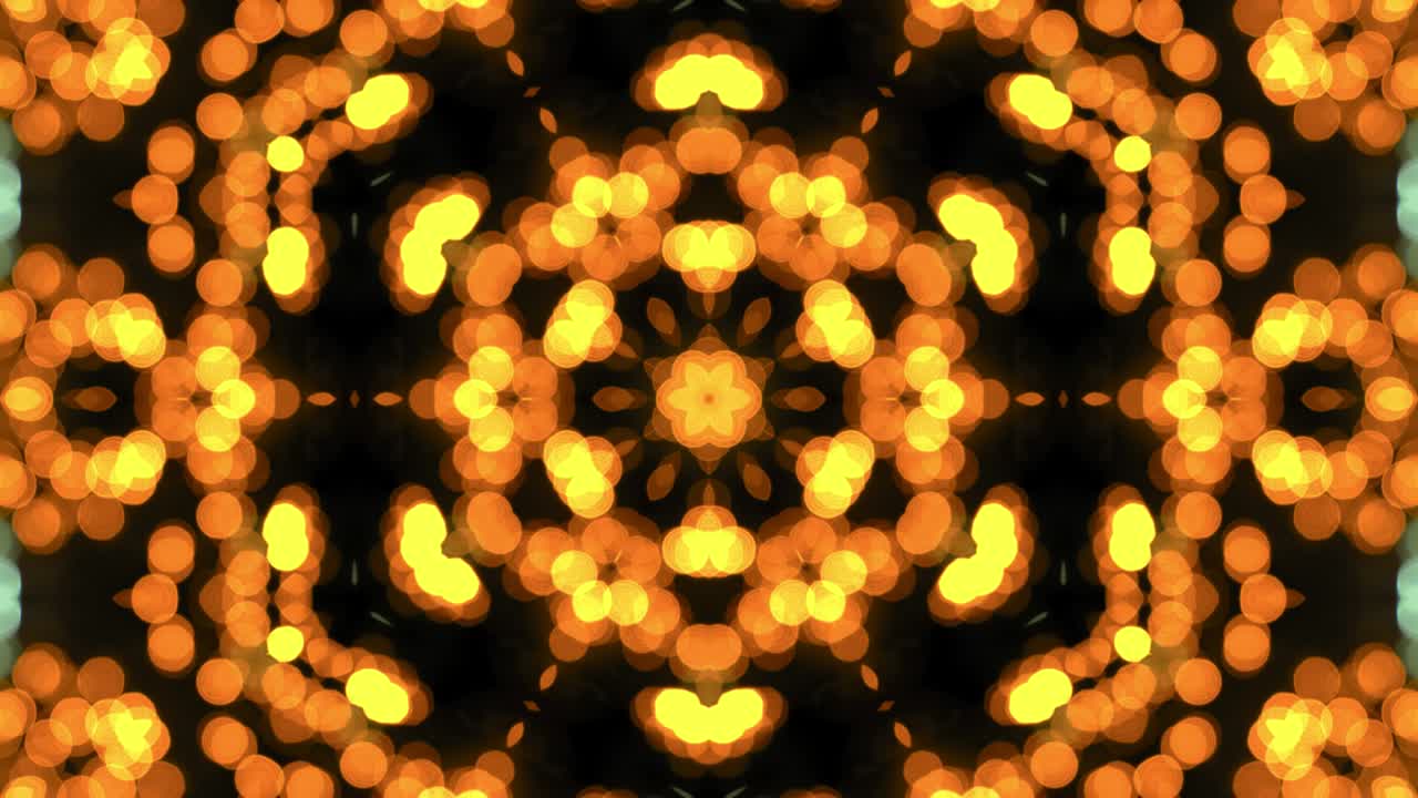 New Year abstraction kaleidoscope