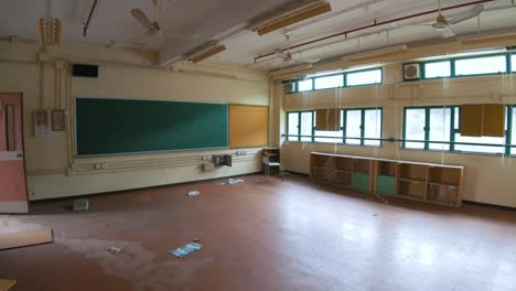 abandoned school