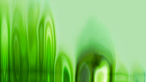 abstract green liquid art