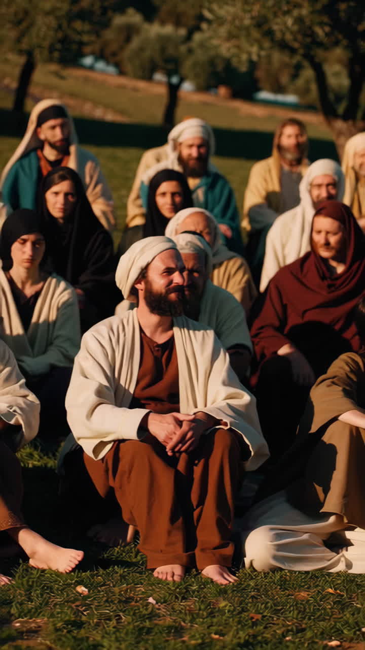 Jesus with his Disciples