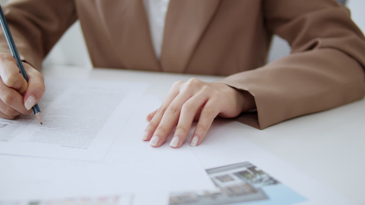 A hands-on approach to brainstorming ideas in a modern office setting.