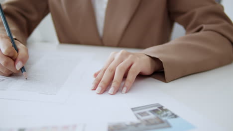 a hands-on approach to brainstorming ideas in a modern office setting.