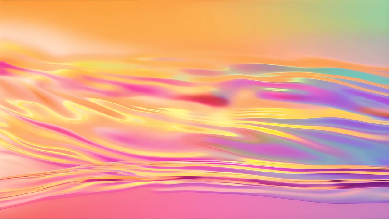 Abstract Fluid Motion Background 4K