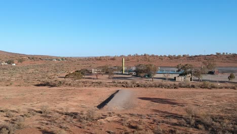 over flying the broken hill gun range
