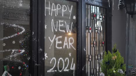 happy new year 2024 decoration