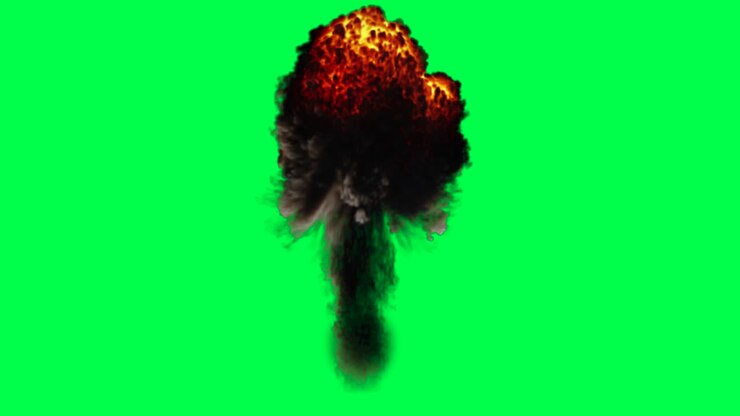 Explosion Green Screen