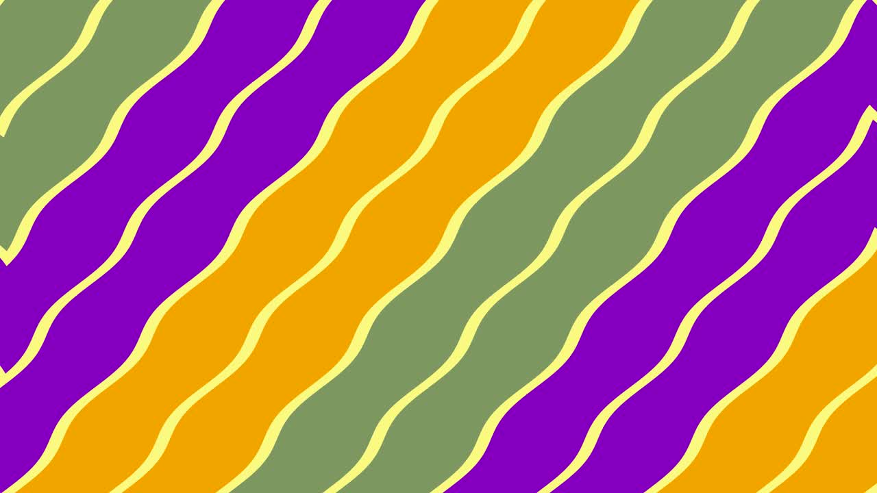 patrón gráfico con barras onduladas que giran en el sentido de las agujas del reloj y luego en el sentido contrario.