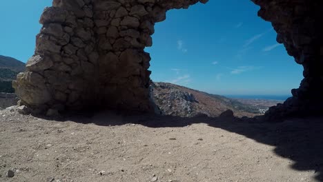 paleo pili an historical site on the island of kos in greece