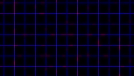 colorful checkerboard blue and red grid