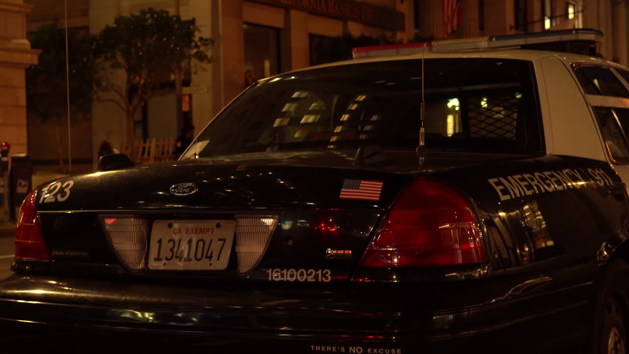 SFPD Police Patrol Car in San Francisco