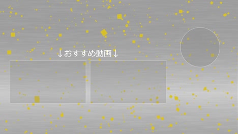 luxury japanese language end card ending motion graphics