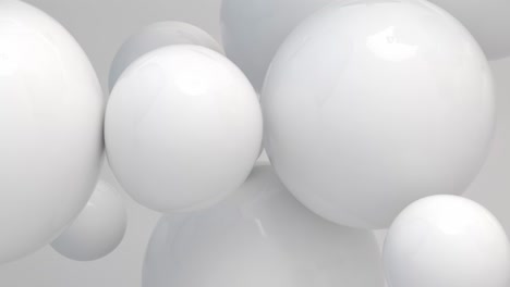 abstract white sphere background