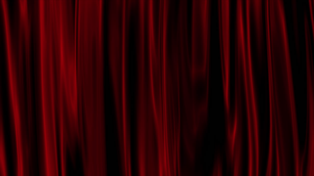 Red Curtain Fabric Texture