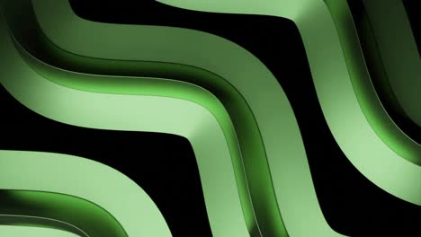 green wave abstract background