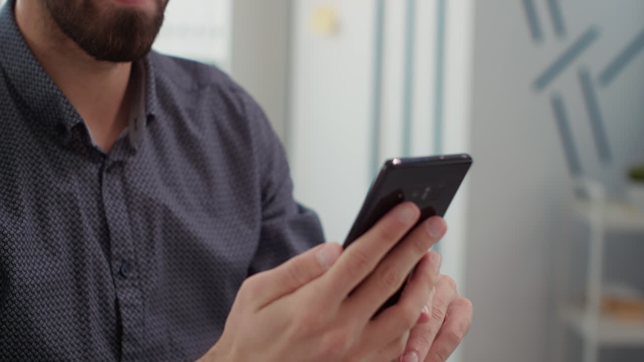 Biochemistry scientist analyzing green liquid sample using microscope