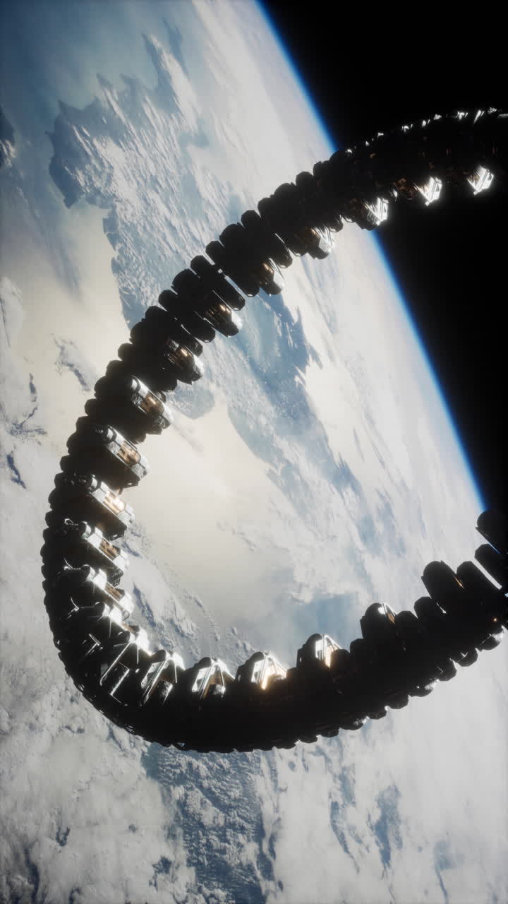 Pesawat Luar Angkasa Alien Mengorbit Bumi