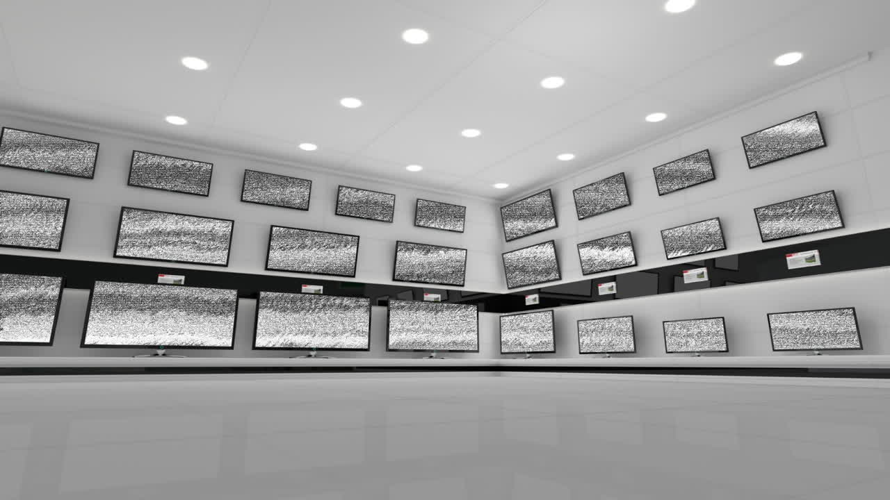 정적 화면을 가진 lcd 화면