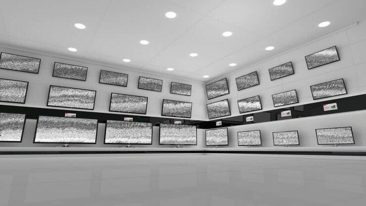 LCD screens with static
