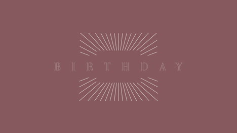 Retro-and-fashion-Happy-Birthday-text-on-brown-gradient