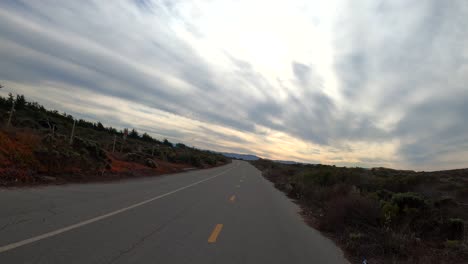 a scenic coastal bike trail in monterey bay, california