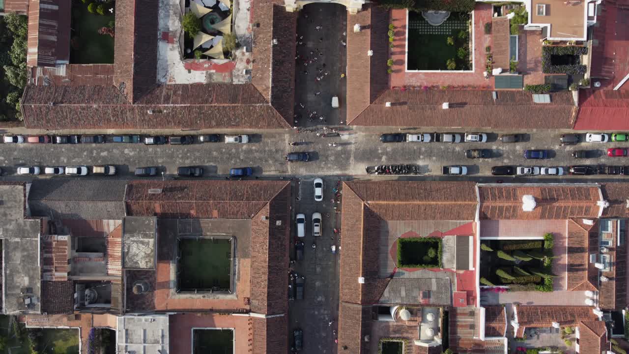 안티구아 과테말라 의 유명한 산타 카탈리나 아치