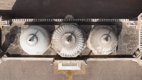 a beautiful aerial view of abbasi royal graveyard, derawar fort, bahawalpur