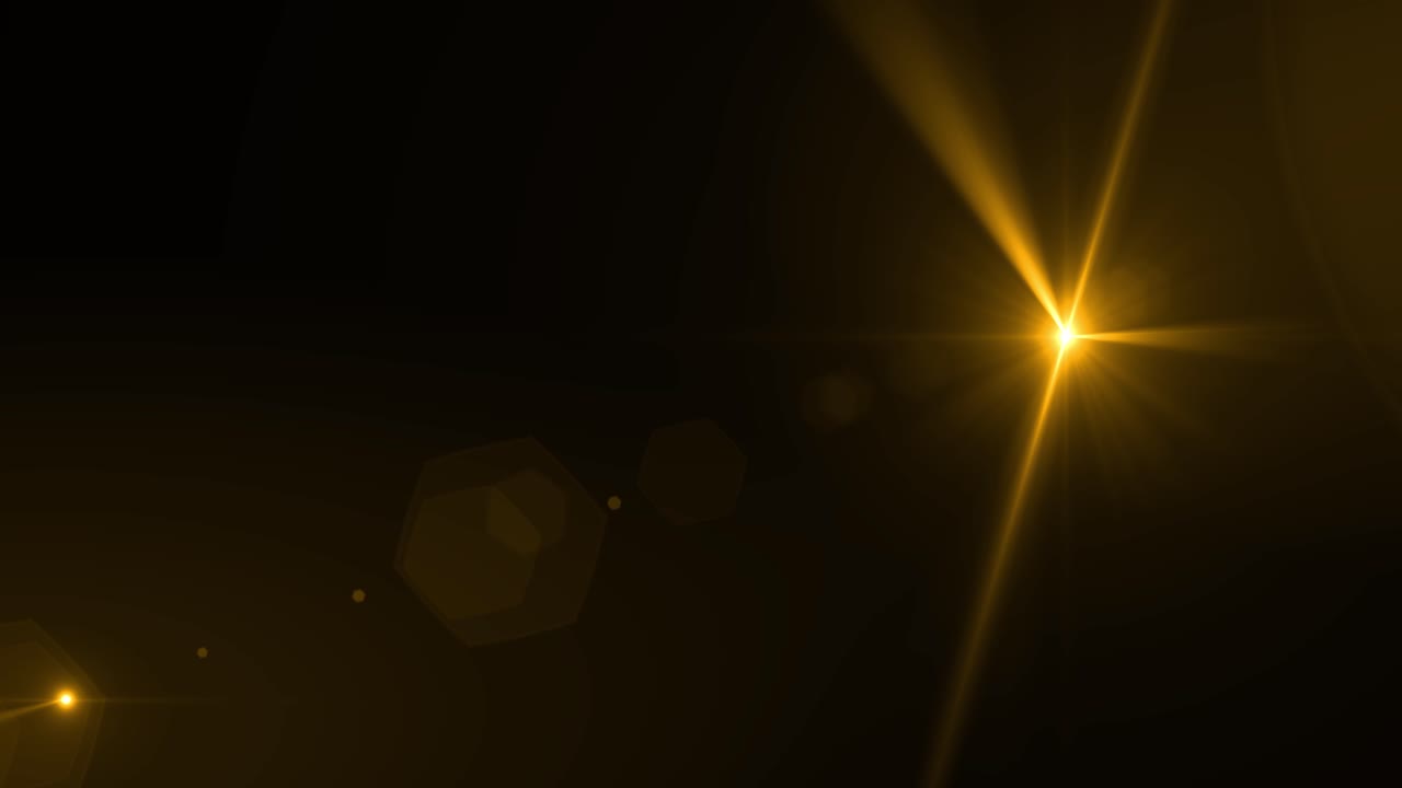 Sovrapposizione Flare Lente 4K