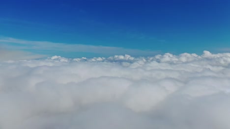 blue sky background. air clouds in the blue sky