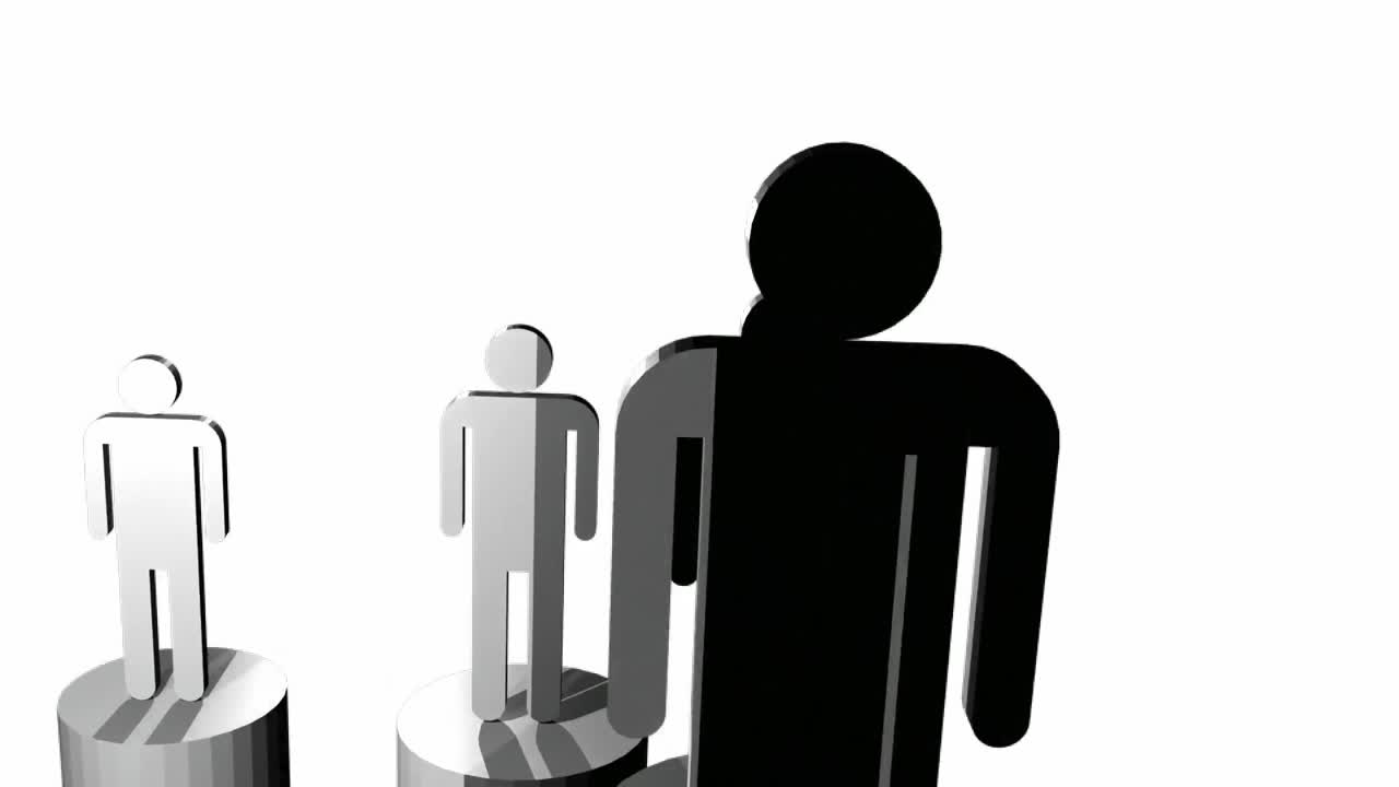 기단 위에 서 있는 사람 3