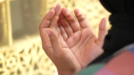 muslim woman praying