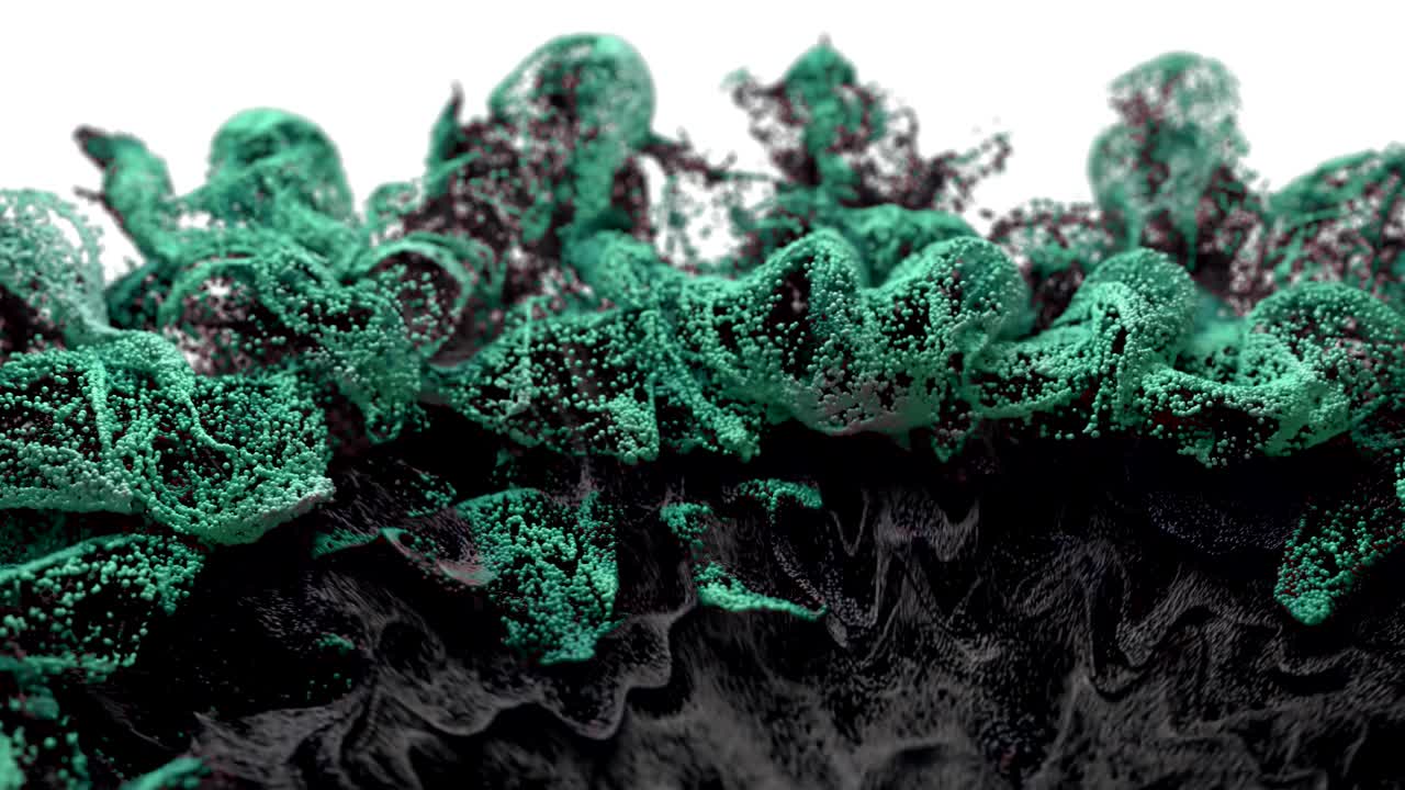 Unique Particle Explosion. 4K.