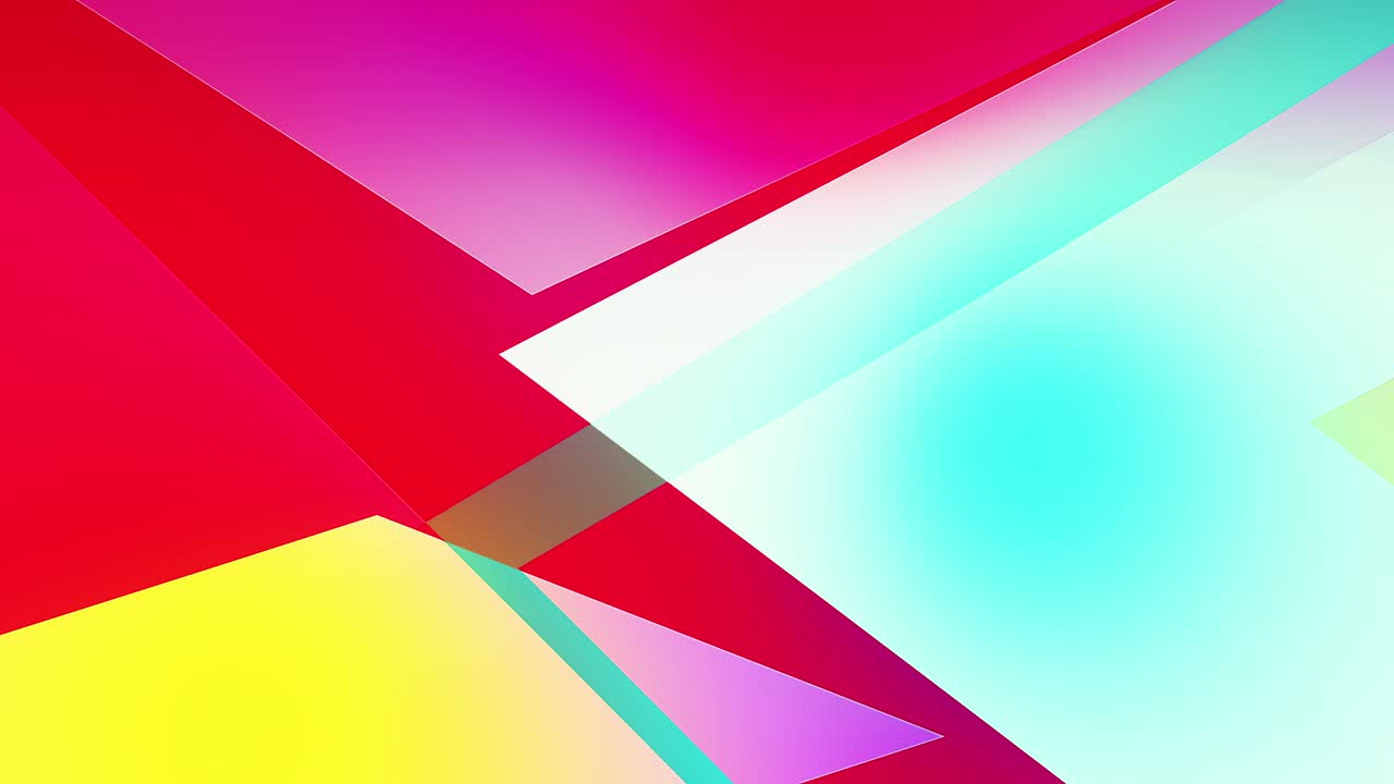 천천히 움직이는 다채로운 투명한 표면