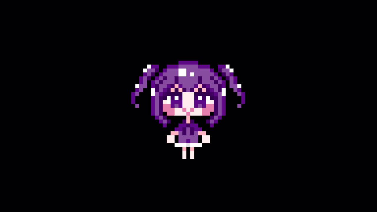 Pixel girl 03 walking Looping animation. 1080p (7).mov