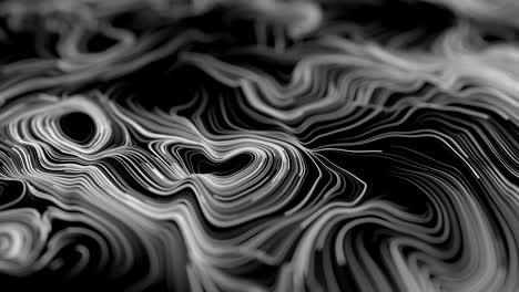 4k líneas abstractas únicas.