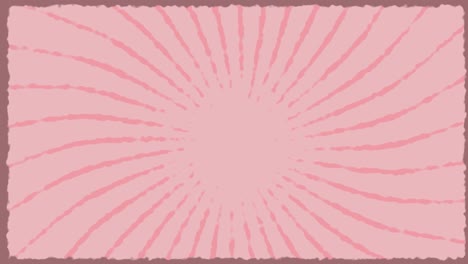 pink radial background