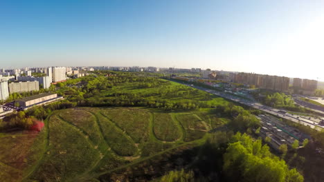 Moscow-suburb.-The-view-from-the-bird's-flight