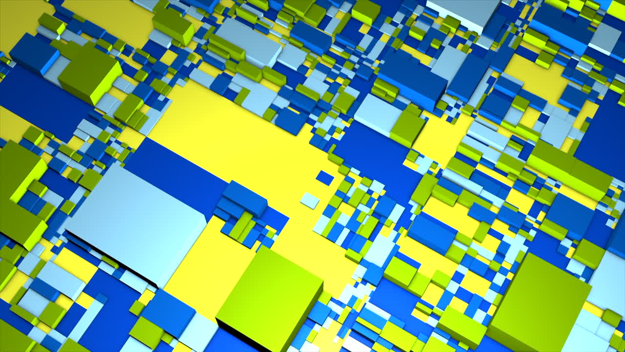 patrón de cubo geométrico abstracto