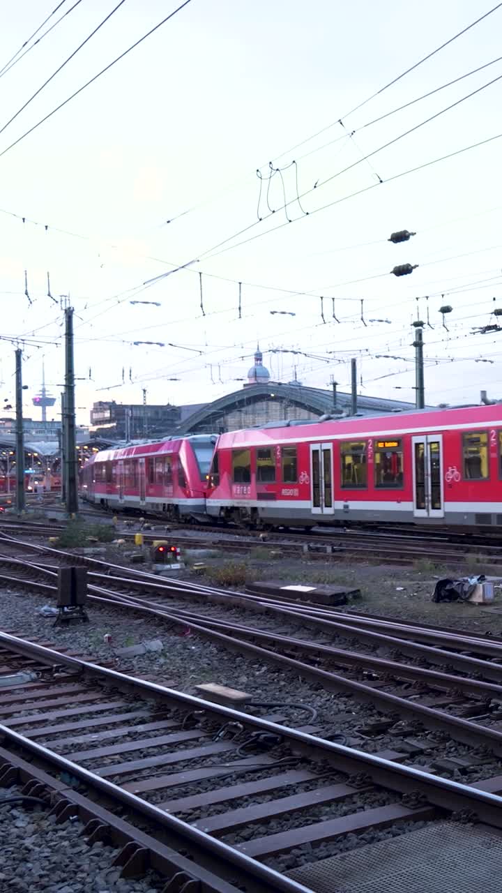 tren en el ferrocarril