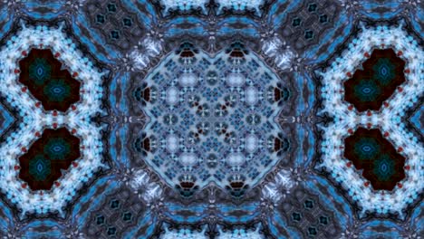 movimiento de fondo de kaleidoscopio abstractamente colorido