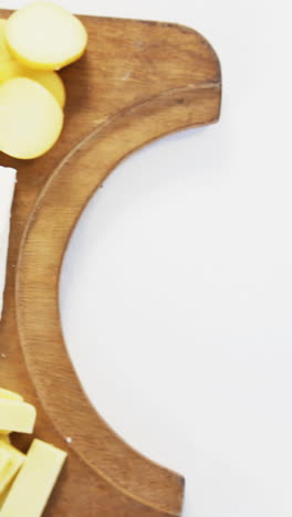 rebanadas de queso con pan
